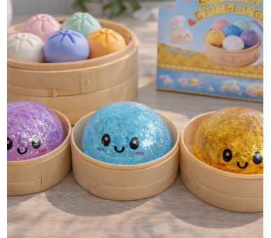 Dumplings Squishy GLITTER