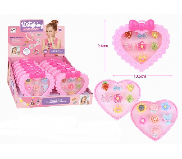 Kids rings 7 pcs set