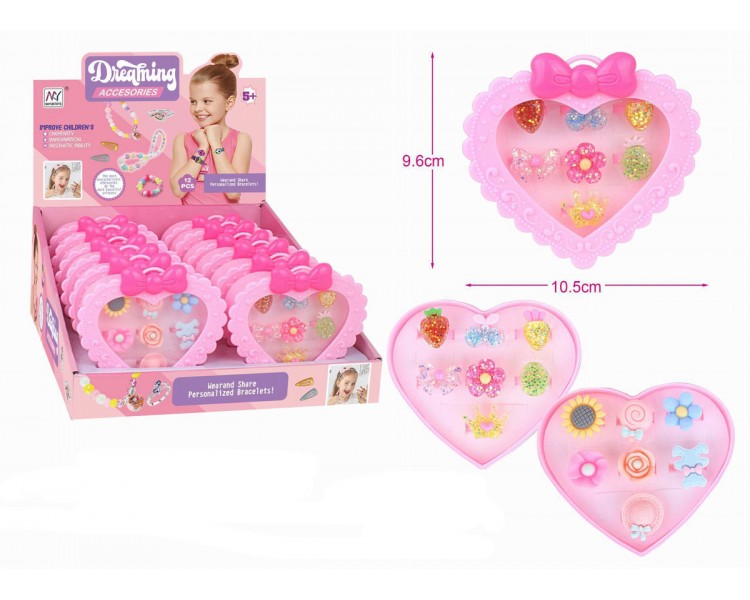 Kids rings 7 pcs set