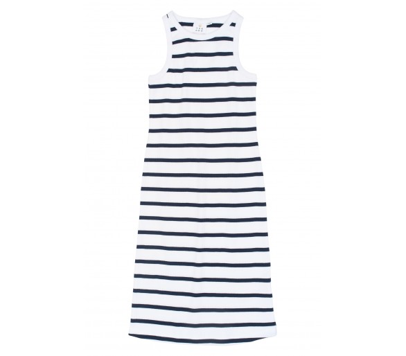 THE NEW : Vest Navy Blazer Striped