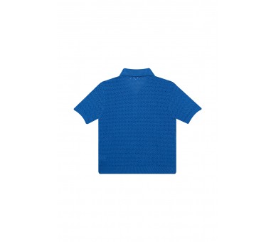 SOMEONE : Enfiler les manches courtes cobalt