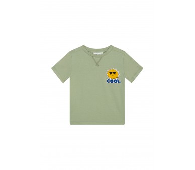 MINI REBELS : T-shirt korte mouwen licht kaki
