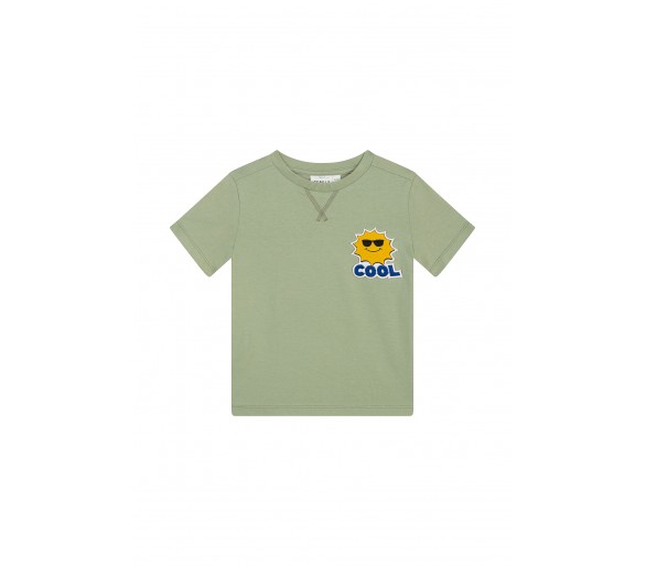 MINI REBELS : T-shirt korte mouwen licht kaki