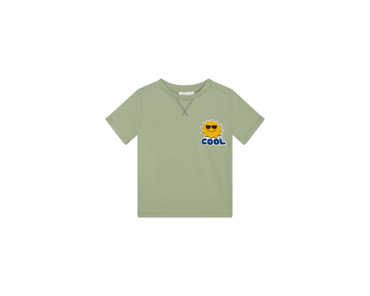 MINI REBELS : T-shirt korte mouwen licht kaki