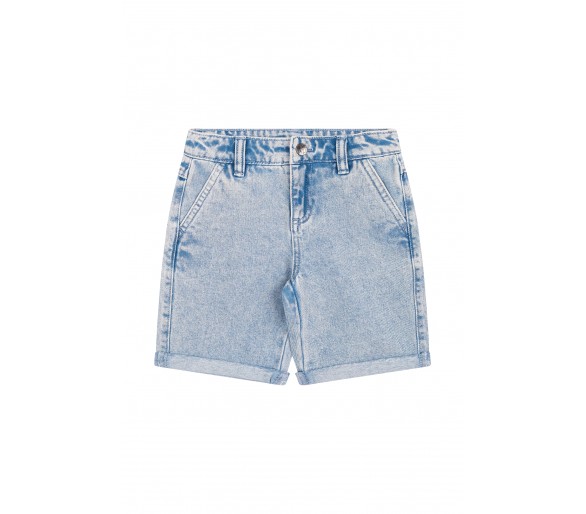 MINI REBELS : Denim korte broek denim blauw