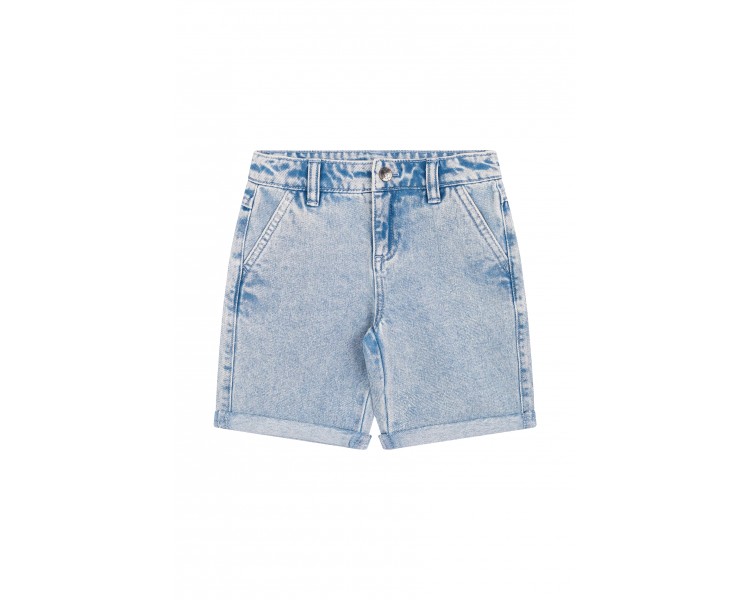 MINI REBELS : Denim korte broek denim blauw
