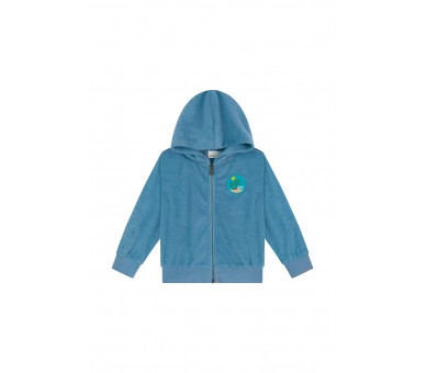 MINI REBELS : Sweatvest lange mouwen blauw
