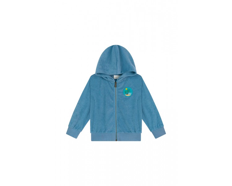 MINI REBELS : Sweatvest lange mouwen blauw