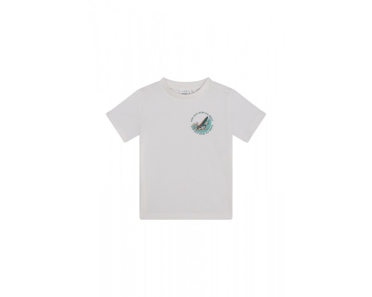 MINI REBELS : T-shirt à manches courtes ecru