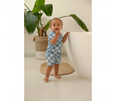 FEETJE : Polo - Seaside Happiness Indigo