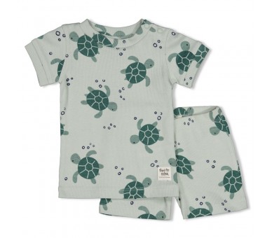 FEETJE : Polo - Bonheur au bord de la mer Indigo