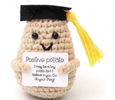 Positive Knitted Potato Student 8cm