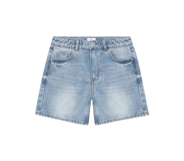 GRUNT : Langere jeansshort