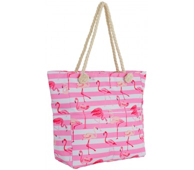 Beach Bag Flamingos