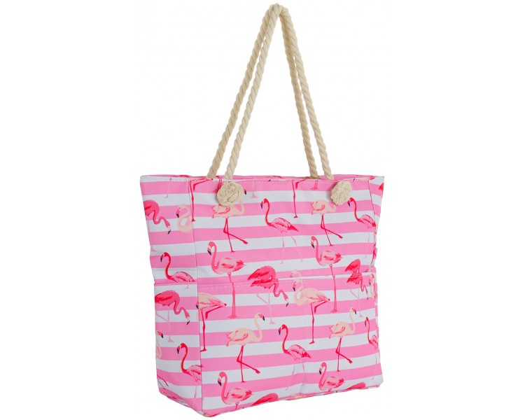 Beach Bag Flamingos
