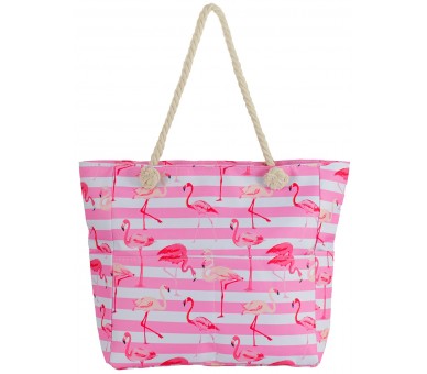 Beach Bag Flamingos