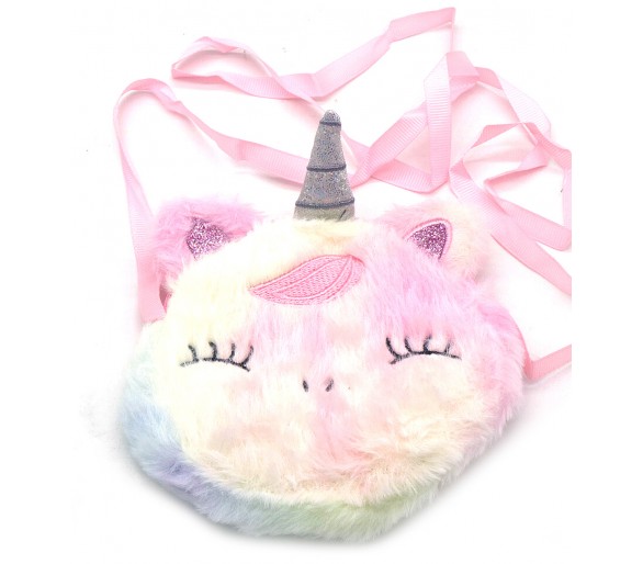 Plush Bag Unicorn 12cm