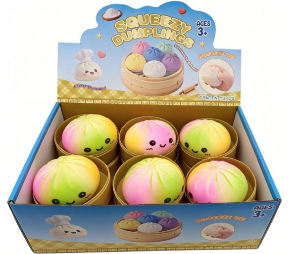 Squishy Dumpling Multi pastel