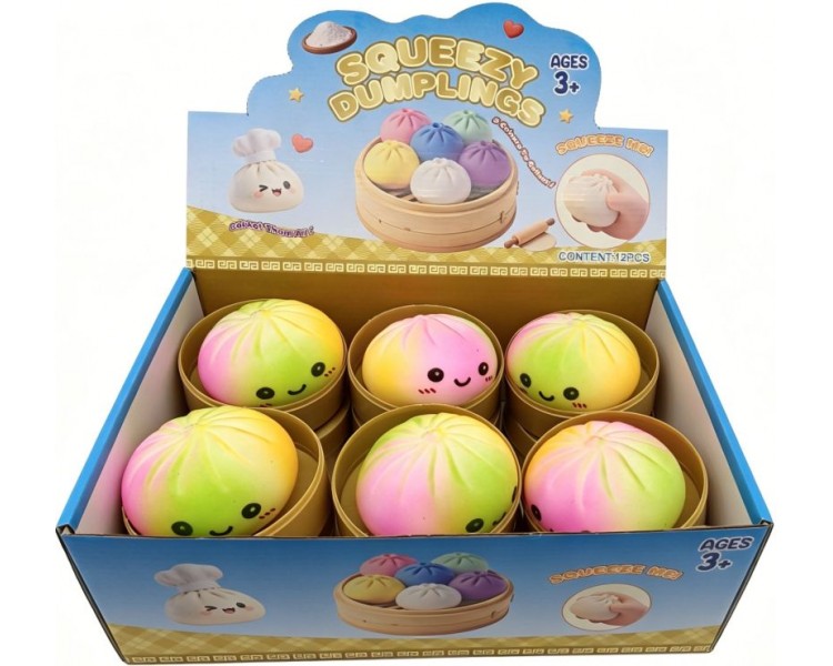 Squishy Dumpling Multi pastel