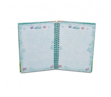 Diddl Notitieboek Spiraal Met Glitterelastiek A5