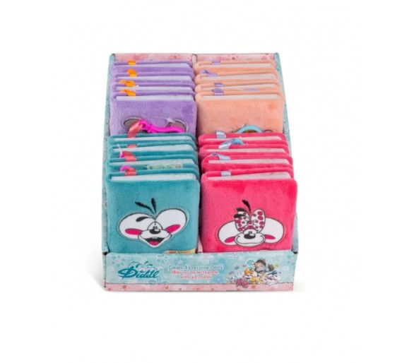 Diddl Mini Plush Notitieboek Met Sleutelhanger A7