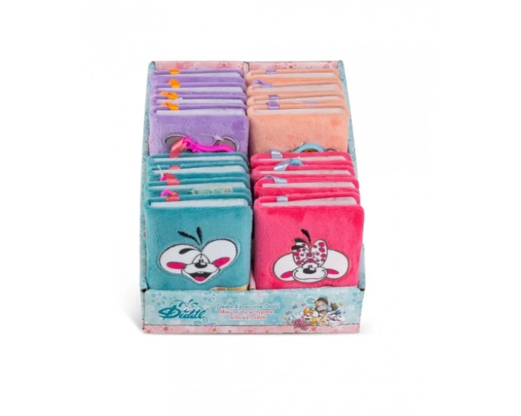 Diddl Mini Plush Notitieboek Met Sleutelhanger A7