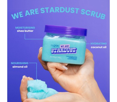 I LOVE : We Are Stardust Sugar Scrub
