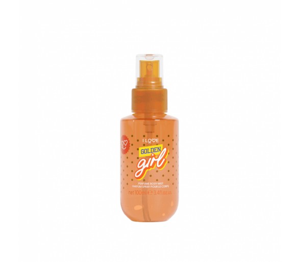 I LOVE : Golden Girl Perfumed Body Mist