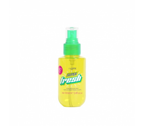 I LOVE : Superfresh Perfumed Body Mist
