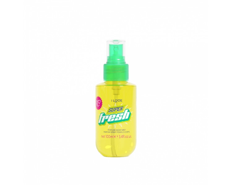 I LOVE : Superfresh Perfumed Body Mist