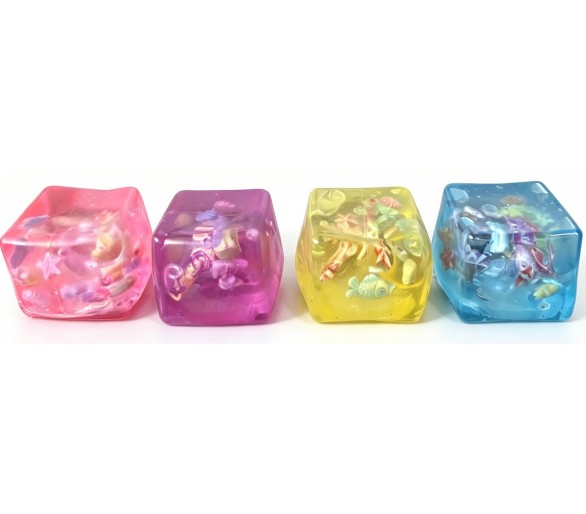 Squishy cube sugar animals