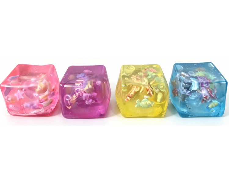 Squishy cube sugar animals