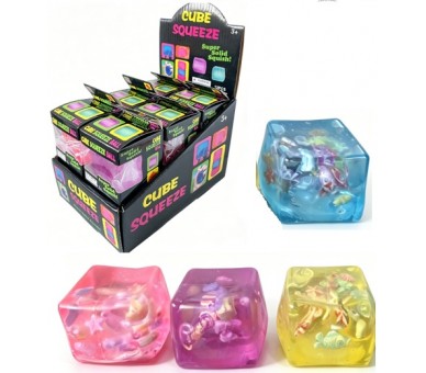 Squishy cube sugar animals