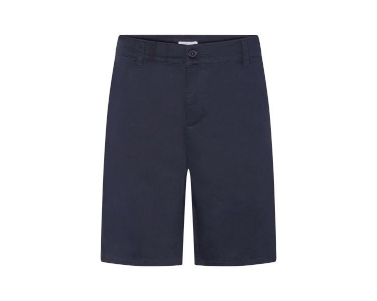GRUNT : Chino shorts met schuine zakken