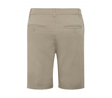 GRUNT : Chino shorts met schuine zakken