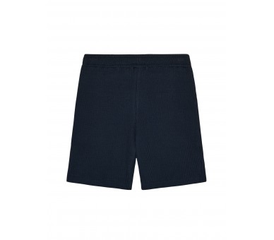 GRUNT : Short sweaterstof met wafelprint