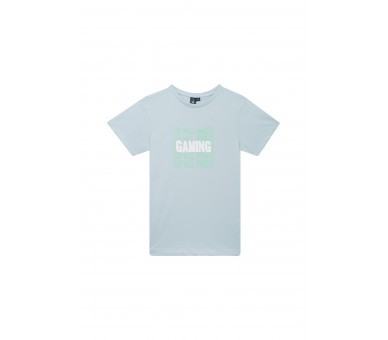PROGRESS T SHIRT KM SOFT BLUE