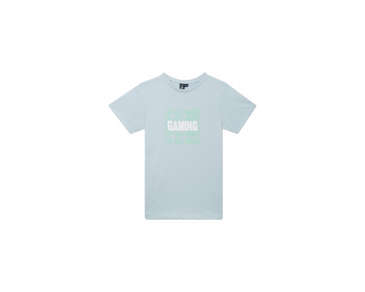 PROGRESS T SHIRT KM SOFT BLUE