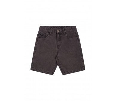 SOMEONE : Denim korte broek donkere denim
