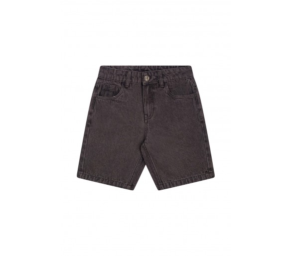 SOMEONE : Denim korte broek donkere denim