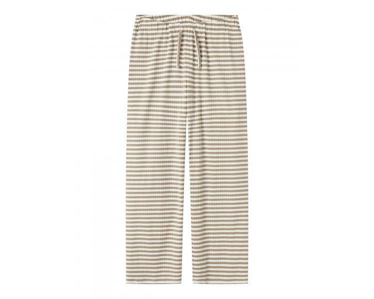 NAME IT : Zachte broek met strepen