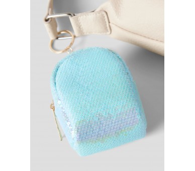 NAME IT : Sleutelhanger met pailletjes
