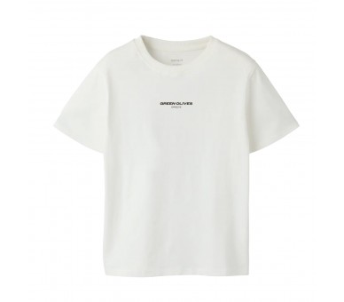 NAME IT : T-shirts met olijf op de rug