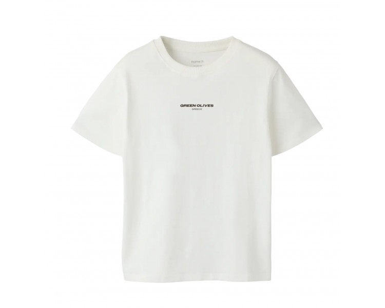 NAME IT : T-shirts met olijf op de rug