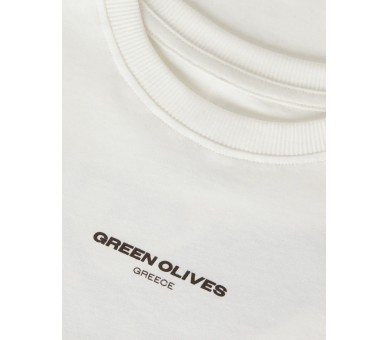 NAME IT : T-shirts met olijf op de rug