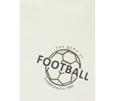 NAME IT : T-shirts met voetbalprint op de rug