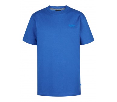PETROL : T-shirt met print op de rug