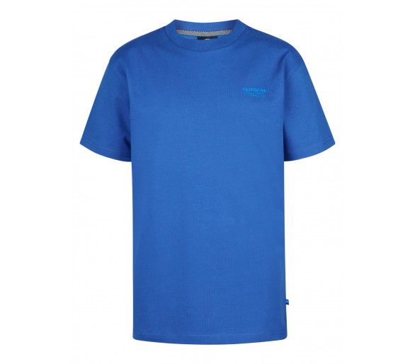 PETROL : T-shirt met print op de rug