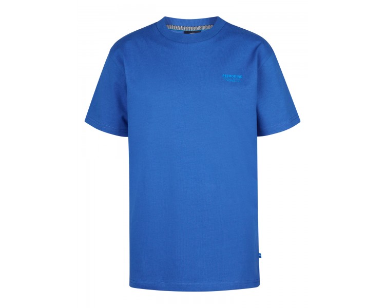 PETROL : T-shirt met print op de rug