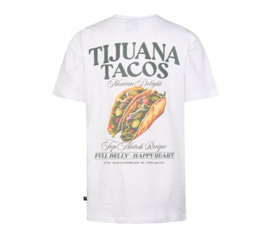 PETROL : T-shirt met korte mouwen en print